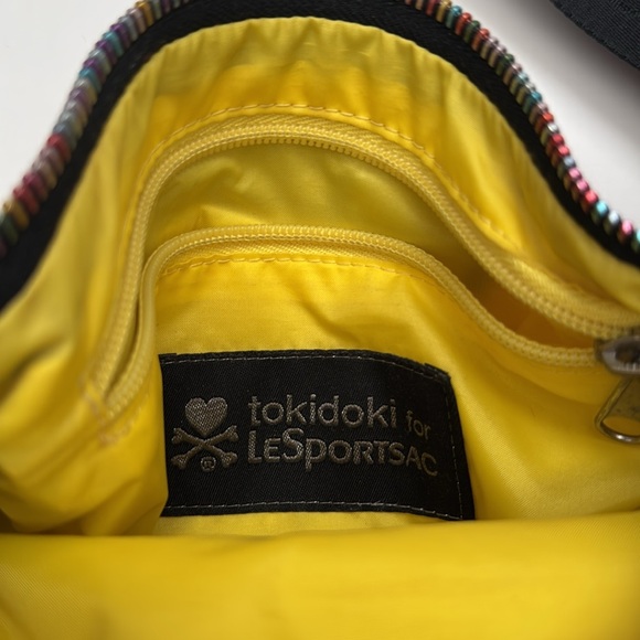 LeSportsac x Tokidoki Collab Crossbody Bag - Bambinone Spiaggia Beach Design - Picture 7 of 13